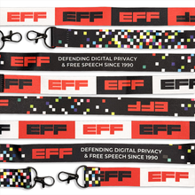 Load image into Gallery viewer, EFF Pixel Lanyard