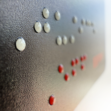 Load image into Gallery viewer, Lady Justice Braille Sticker
