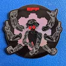 Load image into Gallery viewer, “Many Hands Make Light Work” Sticker
