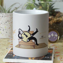 Load image into Gallery viewer, Heat Changing "Honey, I Encrypt Everything" Secret Message Mug
