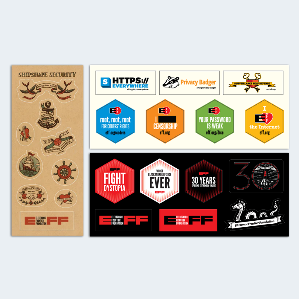 Multisticker Sheet Sticker Pack – EFF