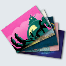 Load image into Gallery viewer, Digital Freedom Analog Postcards
